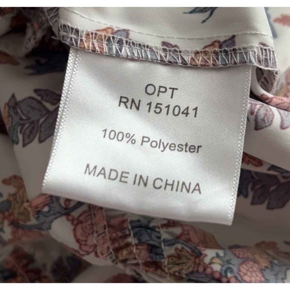O.P.T. Daphne Floral Smocked Midi Dress by Anthropologie SZ: XS - Picture 10 of 12